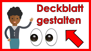 Durch das deckblatt kann ihre bewerbung für einen guten ersten eindruck sorgen. Deckblatt Gestalten So Wird Deine Hausarbeit Zum Echten Hingucker Youtube