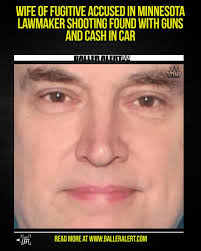Wife of Fugitive Accused in Minnesota Lawmaker Shooting Found with Guns and  Cash in Car ​ Blogged by thinktank The wife of suspected Minnesota shooter  Vance Luther Boelter, Jenny Boelter, was detained