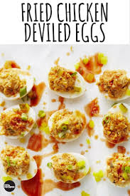 Hot Chicken Deviled Eggs Recipe Recipe Deviled Eggs Recipe Chicken Deviled Eggs Egg Recipes