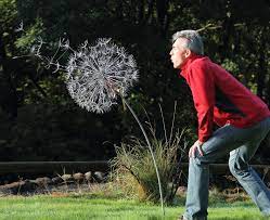 Your metal dandelion stock images are ready. Dandelions Amazing Wire Sculpture Artist Robin Wight Check His Website Out Www Fantasywire Co Uk Wire Sculpture Chicken Wire Sculpture Fantasy Wire