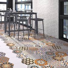 Moroccan floor tiles south africa. Moroccan Mix Hex Bar Flooring Tile Design Decorative Wall Tiles