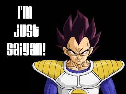 For example, tien's power level during the trunks saga will be around 70,000 and will increase somewhat when he levels up, but will be around 2,000,000 when the story reaches the androids saga. Vegeta Is Just Saiyan I M Out Of Title Ideas Just Saiyan Know Your Meme