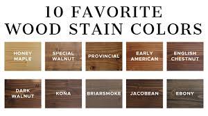 I think i may have a picture of some cabinets i built in 1991 here. 10 Favorite Wood Stain Colors Youtube