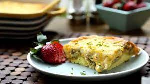 Egg And Sausage Casserole Allrecipes Com Breakfast Recipes Casserole Recipes Sausage Casserole