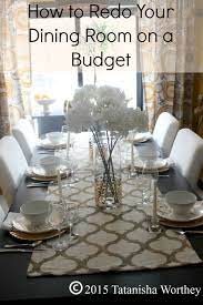 How To Redo Your Dining Room On A Budget Dining Room Makeover Dining Room Table Decor Dining Room Remodel