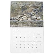 2020 Snow Leopard Calendar Zazzle Com Snow Leopard Perfect Holiday Gifts Gifts For Family