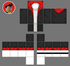Black And Red T Shirt Roblox Roblox Skins Red Hoodie Template Hoodie Template Roblox Shirt Roblox