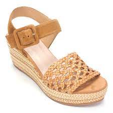 Maybe you would like to learn more about one of these? Kanna Women S Banda Ante Camel 7201 Leather Wedge Sandal Simons Shoes