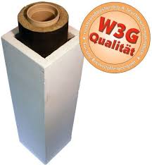 Der Leichtbauschornstein Lb Mit Keramik Innenleben Unkomplizierte Und Schnelle Montage Kein Mauern Kein Verputzen Fur Ol Schornstein Kamin Pelletheizung