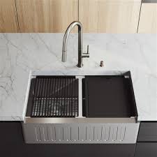 I was not thinking about plumbing when my daughter asked for this. Vigo En Ca 33 Oxford Slotted Stainless Steel Double Bowl Sink Vgs3320blsa Rona