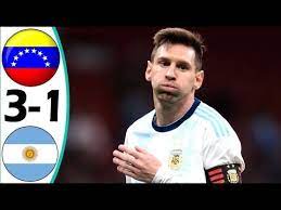 You are on page where you can compare teams argentina vs venezuela before start the match. Venezuela Vs Argentina 3 1 Highlights Goals Last Match Copa America 2019 Youtube