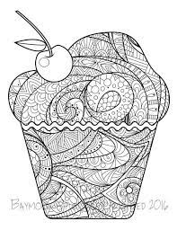 Found On Bing From Www Pinterest Com Cupcake Coloring Pages Mandala Coloring Pages Abstract Coloring Pages