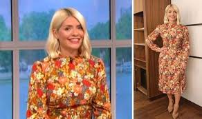 Holly looks absolutely gorgeous and it's a cute look to wear this easter weekend. Holly Willoughby News This Morning Host Wows Viewers In 55 Dress Where To Buy It Express Co Uk
