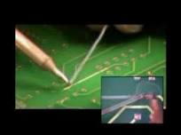 PCB Trace Repair Dry Film Technique