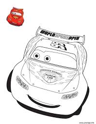 Les poupons d'aujourd'hui aiment généralement. Coloriage Cars Flash Mcqueen Voiture De Course Dessin Voiture De Course A Imprimer