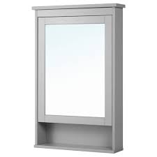 4.4 out of 5 stars. Hemnes Mirror Cabinet With 1 Door Grey 63x16x98 Cm Ikea