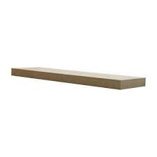 35 4 In W X 10 2 In D X 2 In H Driftwood Gray Oak Floating Shelf Floating Shelves Wood Floating Shelves