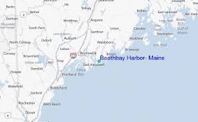 Map Of Boothbay Harbor Maine Map Nhautoservice