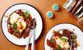 The Weekend Cook Thomasina Miers S Breakfast Recipes For Miso Buttered Kippers And Chipotle Baked Beans Recipe Weekend Cooking Baked Beans Recipes