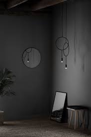 Northern Lighting Releases 5 New Lights For Spring 2017 Circle Pendant Light Dark Interiors Interior