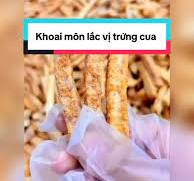 Khoai Môn Lắc Vị Trứng Cua: Món Ngon Phải Thử!