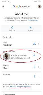 Tap the email address for the account you want to remove the photo when the google settings page shows up. How To Remove Profile Picture From Google Account Gmail Youtube Google Meet Gadgets To Use
