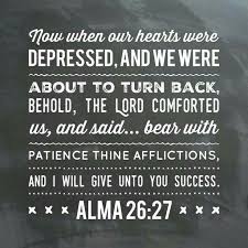 Girl's lds baptism program set {editable & printable digital download} $ 7.99. Bear With Patience Thinks Afflictions And I Will Give Unto You Success Alma 26 27 Lds Quotes Gospel Quotes Mormon Quotes