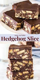 Hedgehog Slice Recipe Desserts Baking Recipes Baking