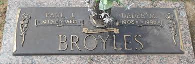 Rev Paul James Broyles Sr. (1913-2004)