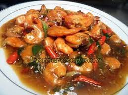 Udang Saus Tiram Resep Udang Masakan Resep