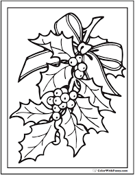 Holly is a magic fairy who is learning how to use magic and fly, and his best friend, ben, makes all kinds of things. Christmas Holly Coloring Page