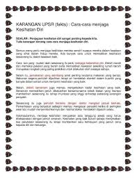 Salah satu kepentingan memastikan kesihatan dan kebersihan diri berada pada tahap yang tinggi kerana ia dapat meningkatkan produktiviti oleh itu, amalan menjaga kesihatan dan kebersihan perlu disemai dan dipupuk kepada setiap generasi agar ia menjadi budaya contoh manusia sejagat. Cara Cara Menjaga Smart Mind Home Centre Putrajaya Facebook