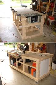 2 Home Improvement Instructions Build Workbench And Workbench Yourself Build Home Improvement Instructions Workbench Table Woodworking Diy Woodworking