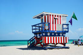 Miami Beach Lifeguard Belle Photo Belle Photographie Photographie