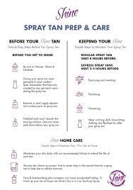 Spray Tanning Faq S Shine Spray Tanning Waxing