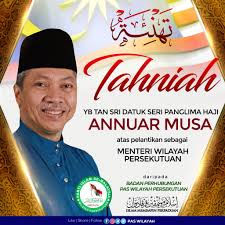 Pejabat cawangan wilayah persekutuan kuala lumpur. Tahniah Menteri Wilayah Persekutuan Berita Parti Islam Se Malaysia Pas