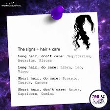 Represented by the crab, this oceanic crustacean seamlessly weaves between the sea and shore, representing much like their celestial spirit animal, cancers are shielded by hard, external shells. What Type Of Hair Do The Signs Like Long Hair Or Short Hair
