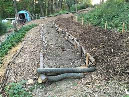 Here S A Quick Way To Terrace A Hill Landscaping On A Hill Terraced Vegetable Garden Sloped Backyard