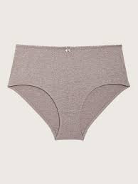 Heathered Cotton Brief Panty Penningtons