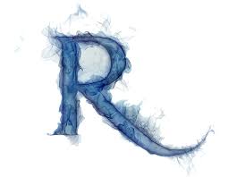 Hd Wallpaper Blue R Letter Clip Art Smoke Gas Litera White Background Wallpaper Flare