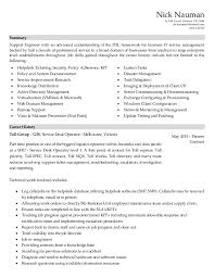 Resume Desktop Support Engineer