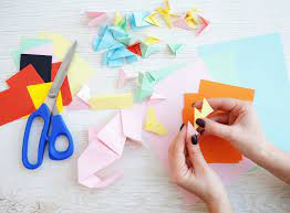Maybe you would like to learn more about one of these? Diy Dekorasi Kamar Si Kecil Dengan Kertas Origami Magiclean