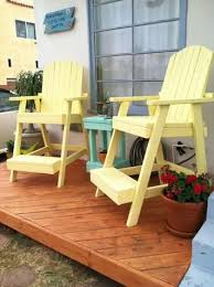 Tall Deck Chairs Love These Balcony Chairs Outdoor Chairs Diy Outdoor Furniture