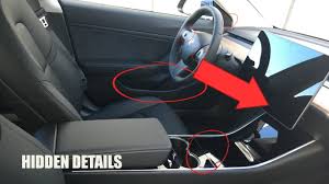 After spending some time with the final version of the production car and talking with tesla designers and engineers responsible. Tesla Model 3 Interior Hidden Details Youtube