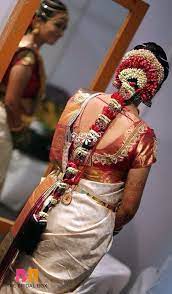5 Gorgeous Contemporary Indian Bridal Hairstyles For Reception South Indian Bride Hairstyle Indian Bridal Indian Bridal Hairstyles