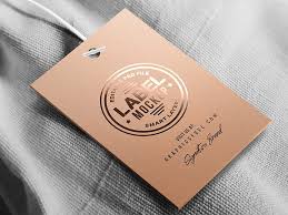 Download Clothing Tag Label Mockup Free Psd Ui Download