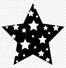 Discover 1538 free white star png images with transparent backgrounds. Black And White Starry Star Black Star Transparent Background Clipart 1365 Pikpng