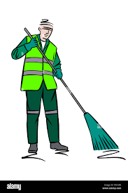 Street sweeper Cut Out Stock Images & Pictures - Alamy