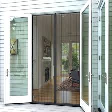 Fantastic Magnetic Screens For French Doors Ideas Lovely Magnetic Screens For French Doors French Doors With Screens Magnetic Screen Door Screen Door Curtains
