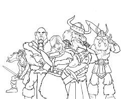 The minnesota vikings are an american football team based in minneapolis, minnesota. Viking 149370 Characters Printable Coloring Pages